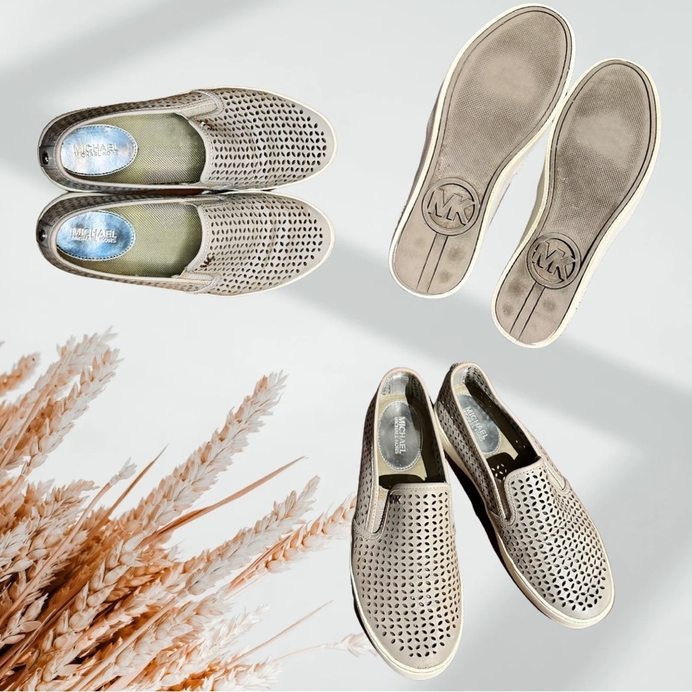 Michael Kors Olivia Slip-on Size W7 in Gray